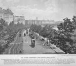 The Victoria Embankment, from Charing Cross Station